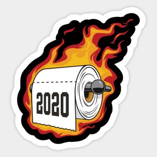 The Great Toilet Paper shortage of 2020 Sticker